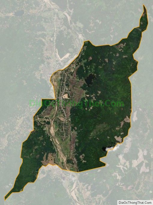 Bản đồ vệ tinh xã An Hòa, huyện An Lão