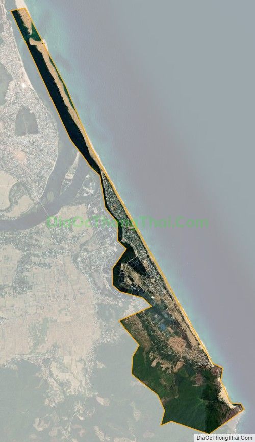 Bản đồ vệ tinh xã Hoài Hải, thị xã Hoài Nhơn