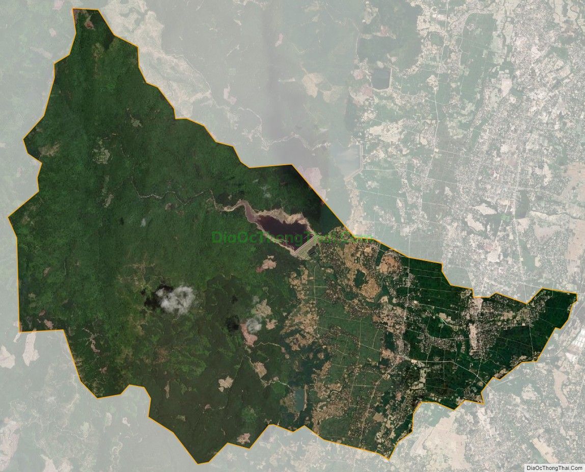 Bản đồ vệ tinh xã Hoài Phú, thị xã Hoài Nhơn