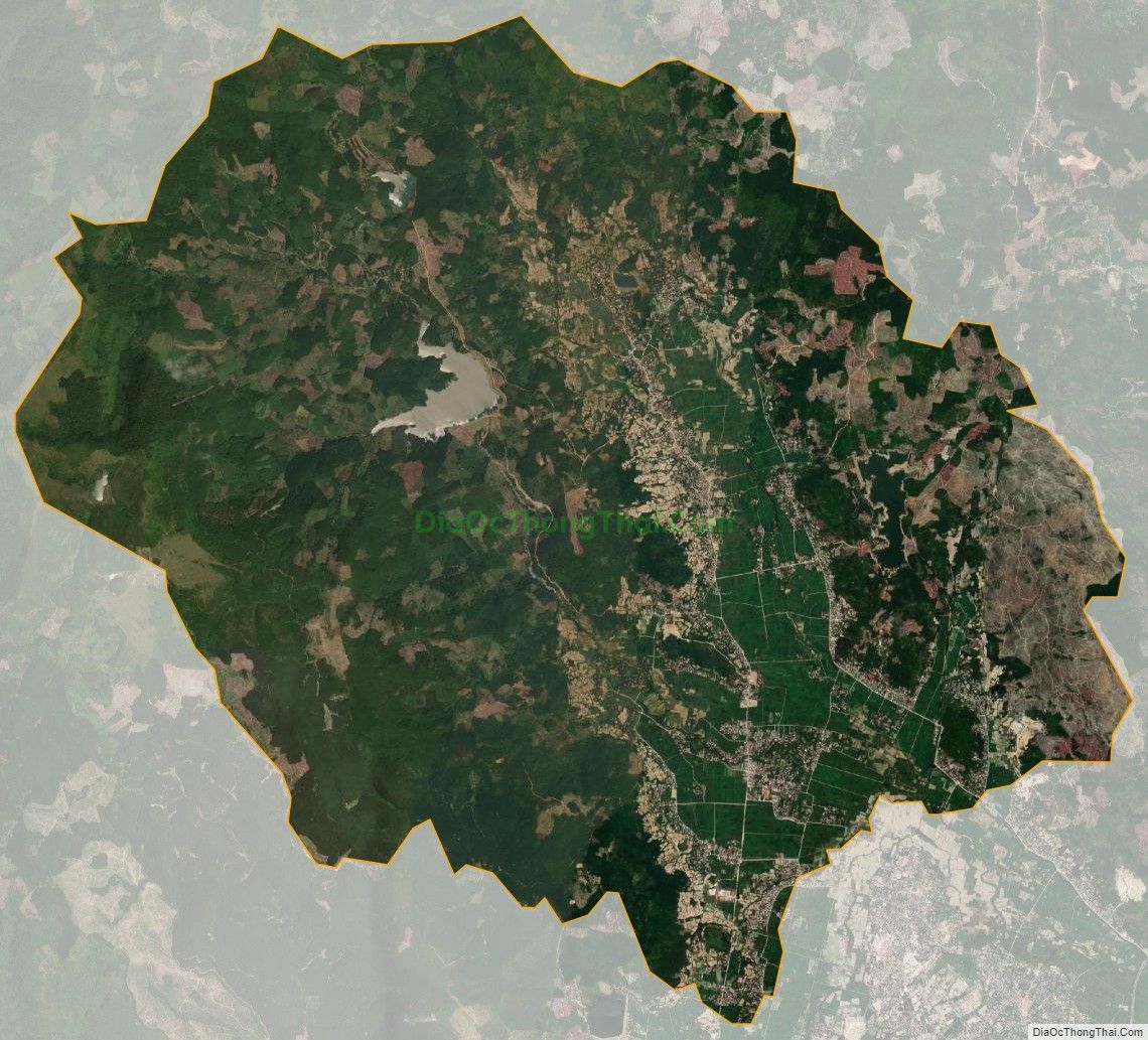 Bản đồ vệ tinh xã Hoài Sơn, thị xã Hoài Nhơn