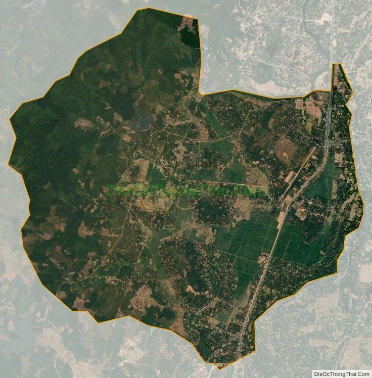 Bản đồ vệ tinh phường Hoài Tân, thị xã Hoài Nhơn