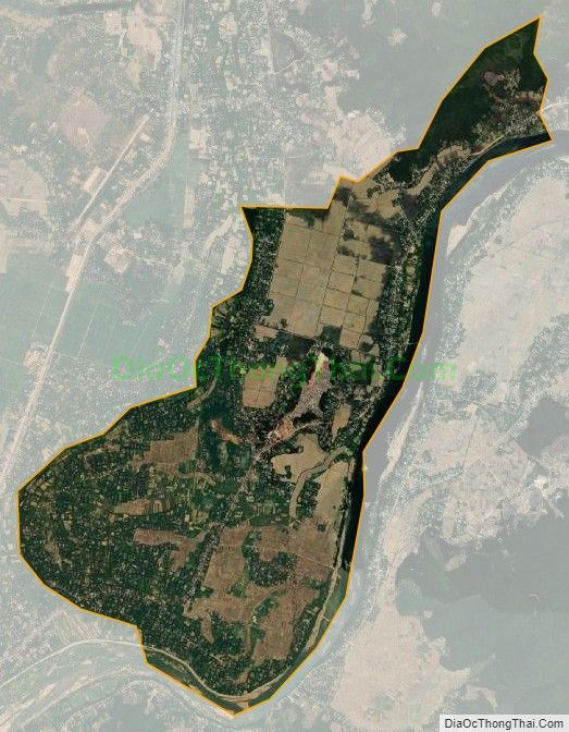 Bản đồ vệ tinh phường Hoài Xuân, thị xã Hoài Nhơn