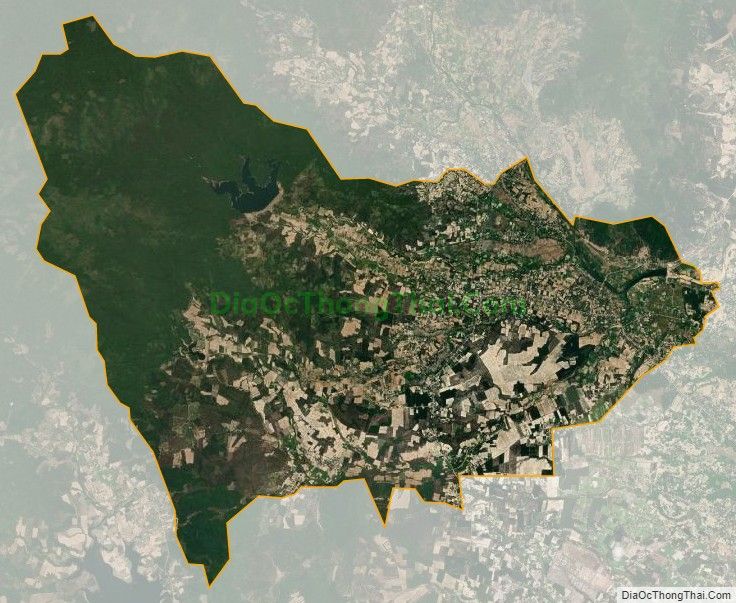 Bản đồ vệ tinh xã Cát Lâm, huyện Phù Cát