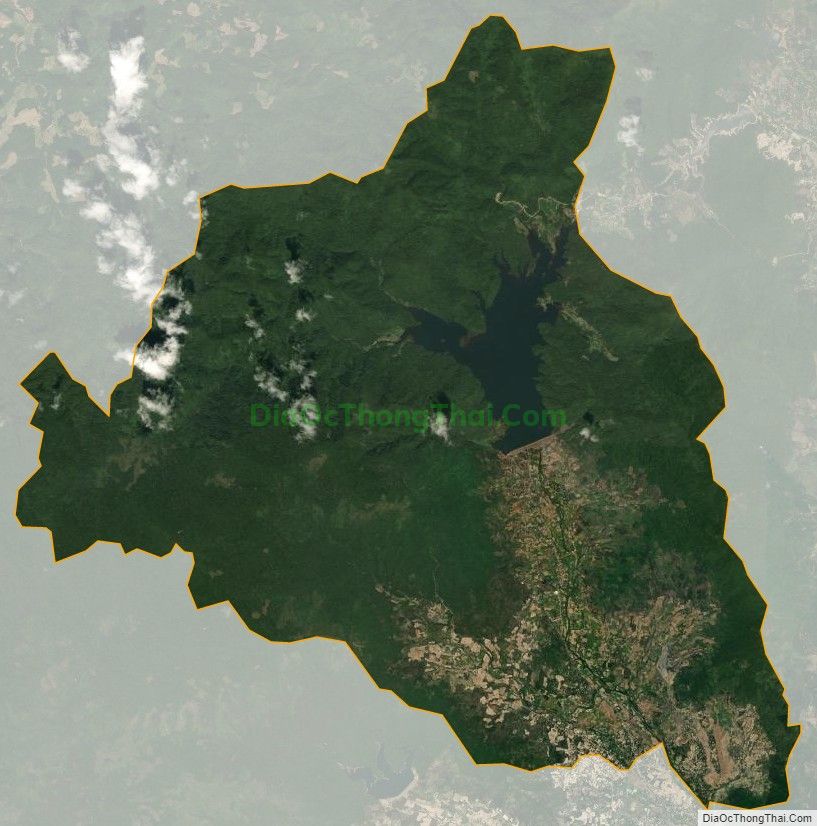 Bản đồ vệ tinh xã Cát Sơn, huyện Phù Cát