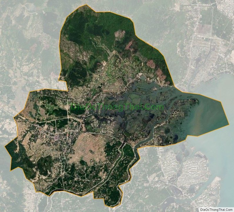 Bản đồ vệ tinh xã Mỹ Chánh, huyện Phù Mỹ