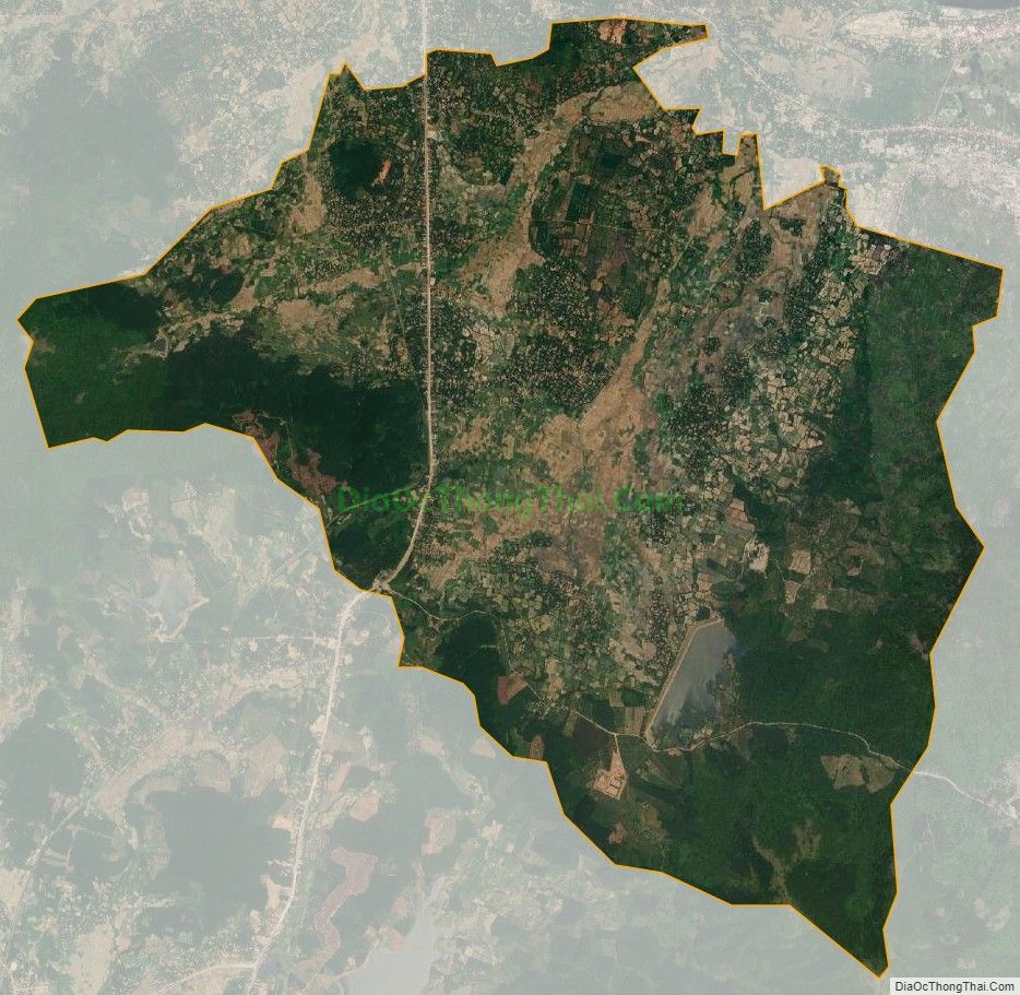 Bản đồ vệ tinh xã Mỹ Phong, huyện Phù Mỹ