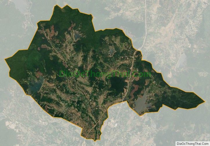 Bản đồ vệ tinh xã Mỹ Trinh, huyện Phù Mỹ