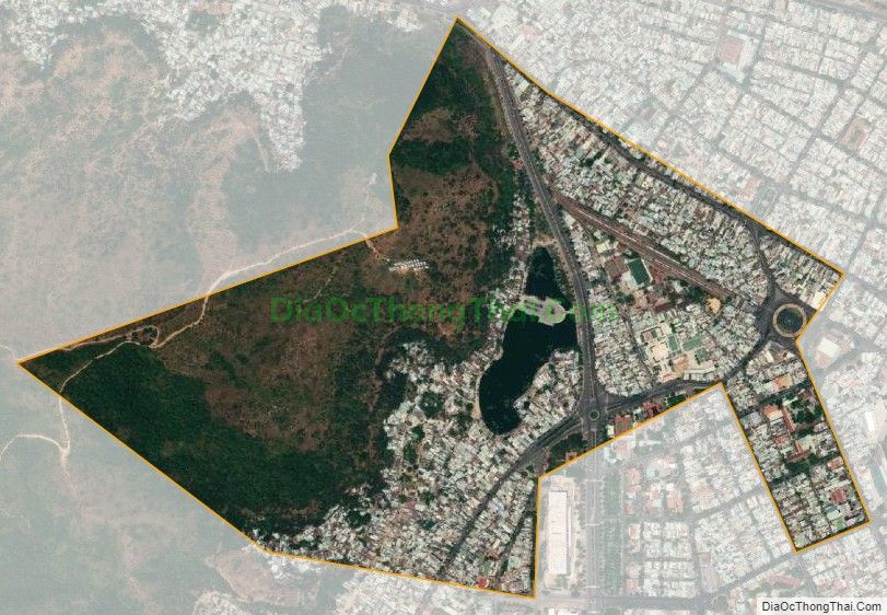 Bản đồ vệ tinh phường Lê Hồng Phong, thành phố Quy Nhơn