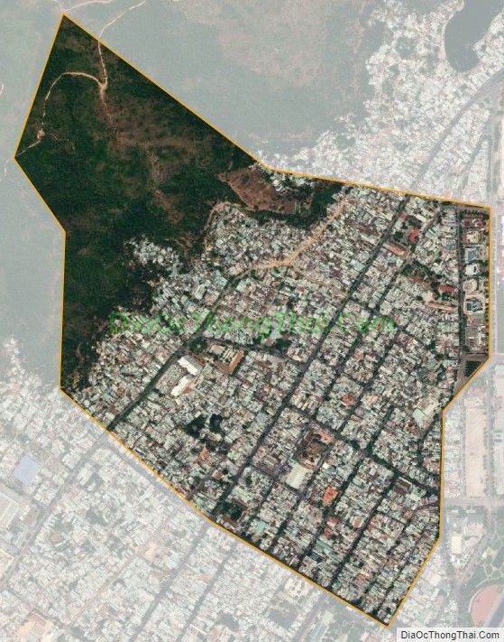 Bản đồ vệ tinh phường Ngô Mây, thành phố Quy Nhơn