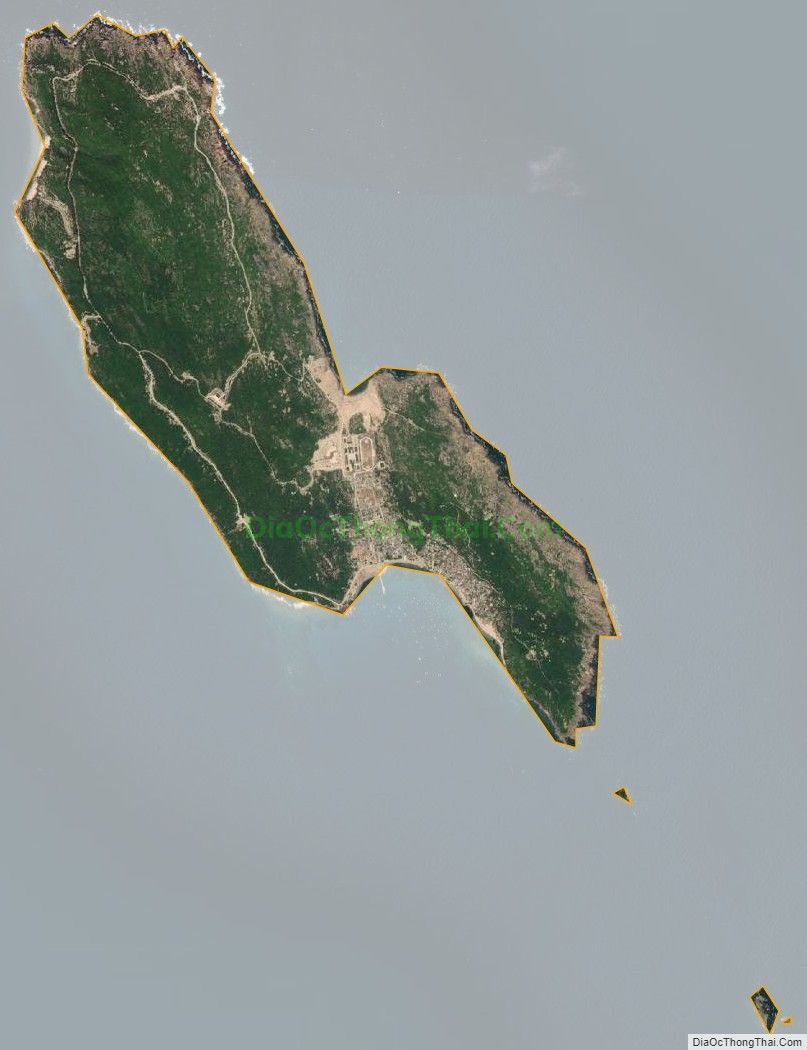 Bản đồ vệ tinh xã Nhơn Châu, thành phố Quy Nhơn