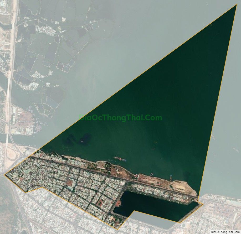 Bản đồ vệ tinh phường Thị Nại, thành phố Quy Nhơn