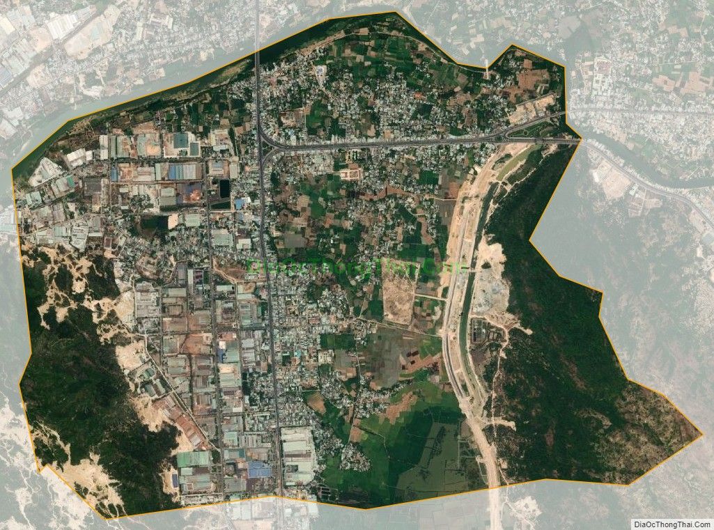 Bản đồ vệ tinh phường Trần Quang Diệu, thành phố Quy Nhơn
