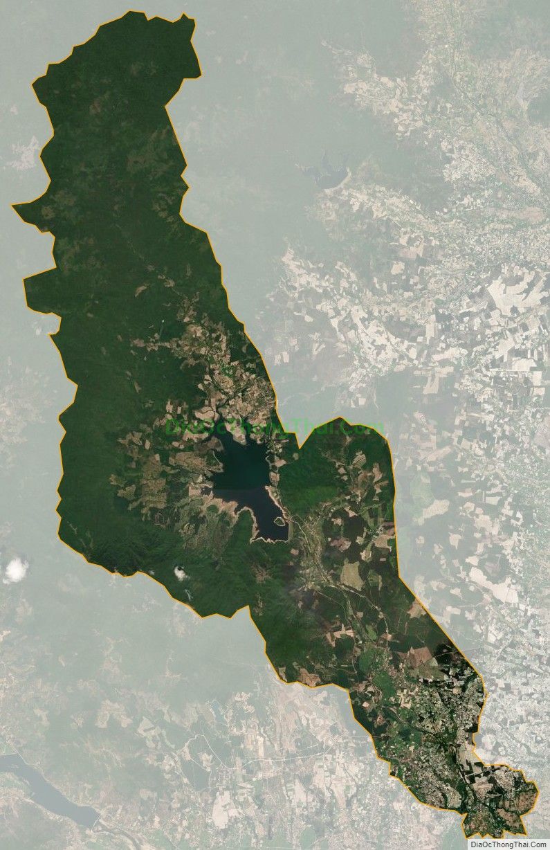 Bản đồ vệ tinh xã Bình Tân, huyện Tây Sơn