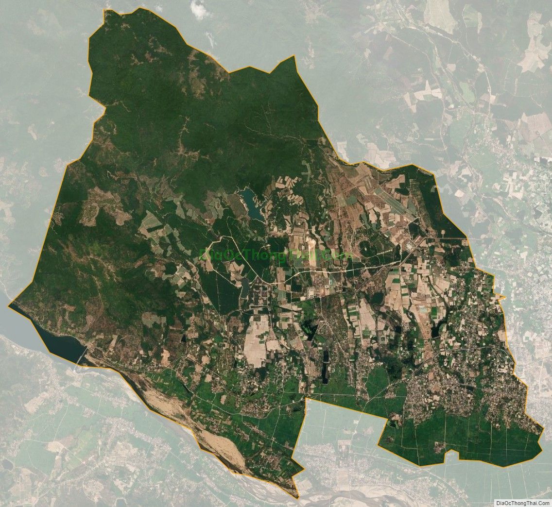 Bản đồ vệ tinh xã Bình Thành, huyện Tây Sơn