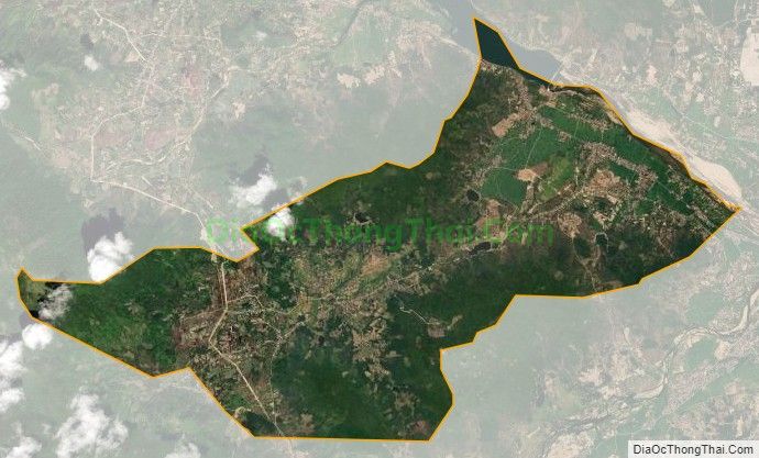 Bản đồ vệ tinh xã Bình Tường, huyện Tây Sơn