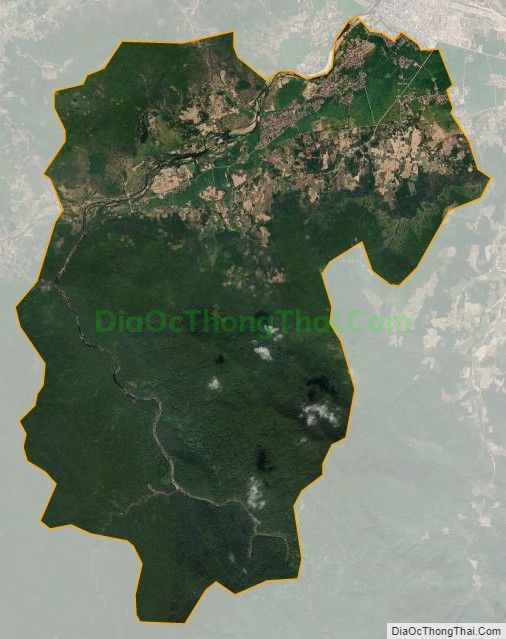 Bản đồ vệ tinh xã Tây Phú, huyện Tây Sơn