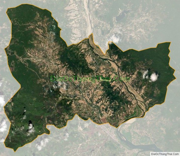 Bản đồ vệ tinh xã Tây Thuận, huyện Tây Sơn