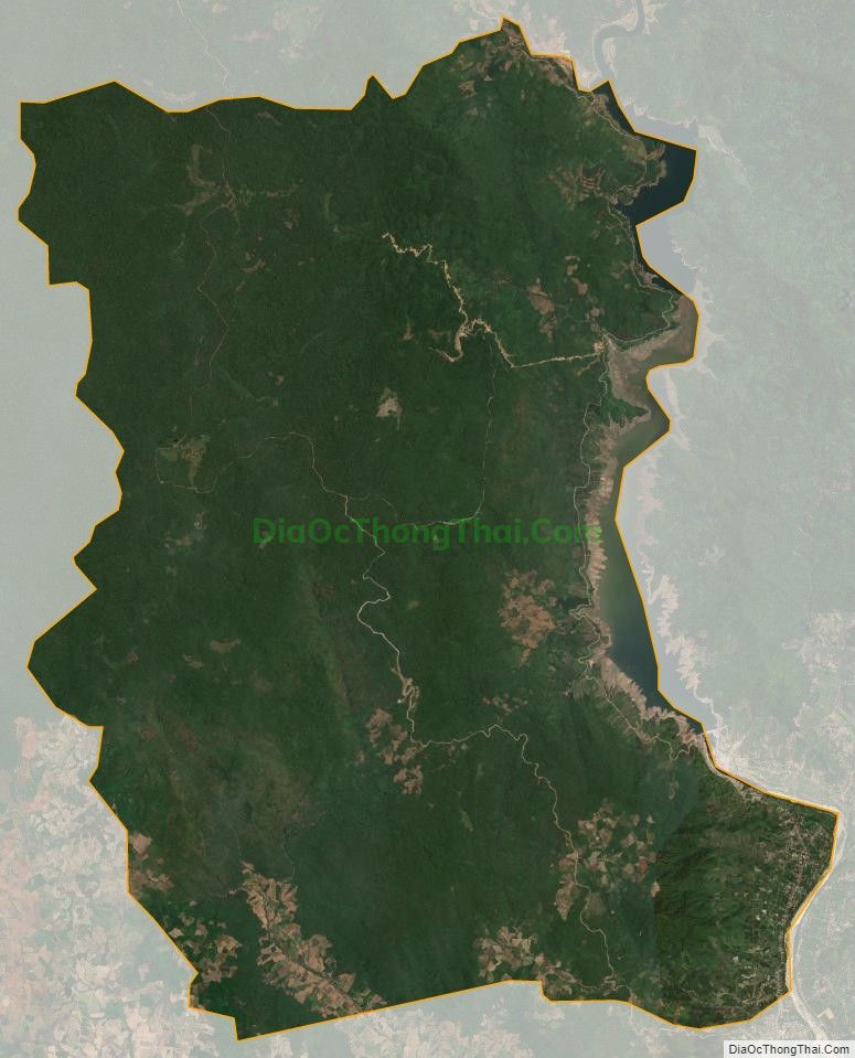 Bản đồ vệ tinh xã Vĩnh Hảo, huyện Vĩnh Thạnh