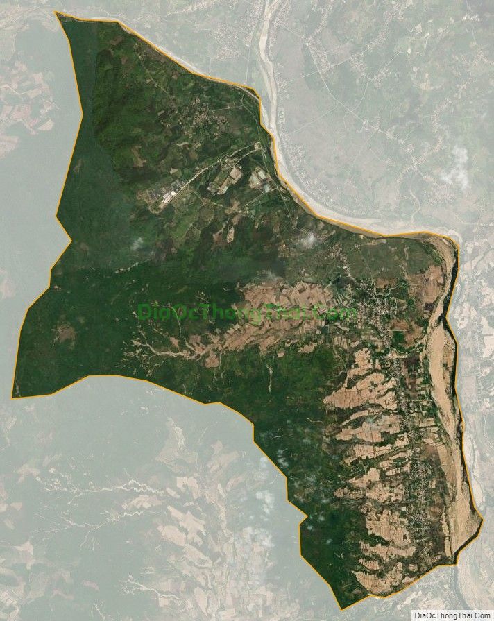 Bản đồ vệ tinh xã Vĩnh Quang, huyện Vĩnh Thạnh
