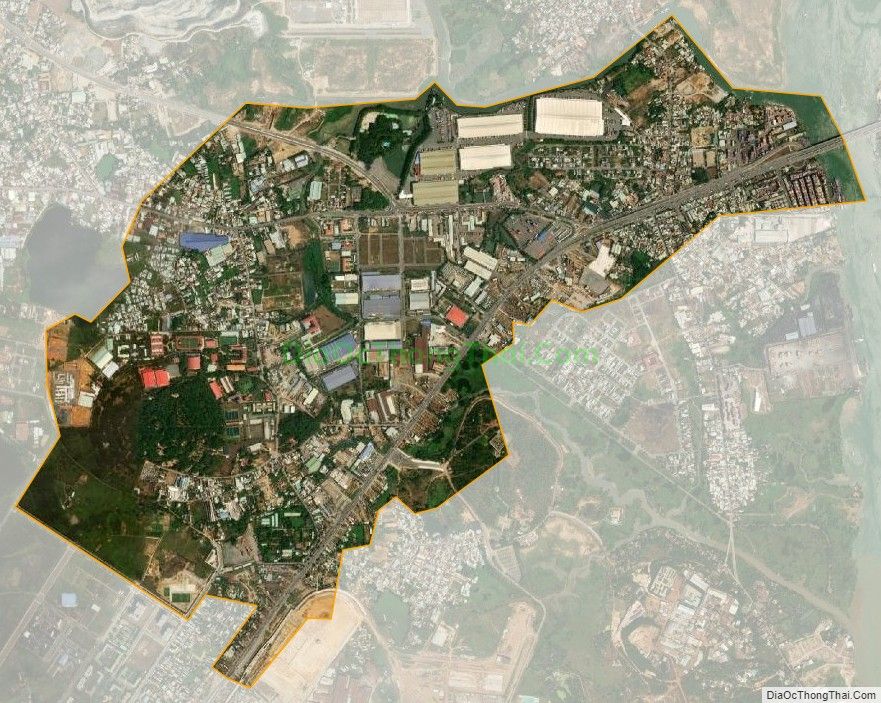 Bản đồ vệ tinh phường Bình Thắng, thành phố Dĩ An
