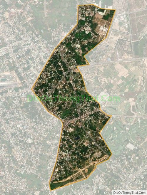 Bản đồ vệ tinh phường Định Hòa, thành phố Thủ Dầu Một