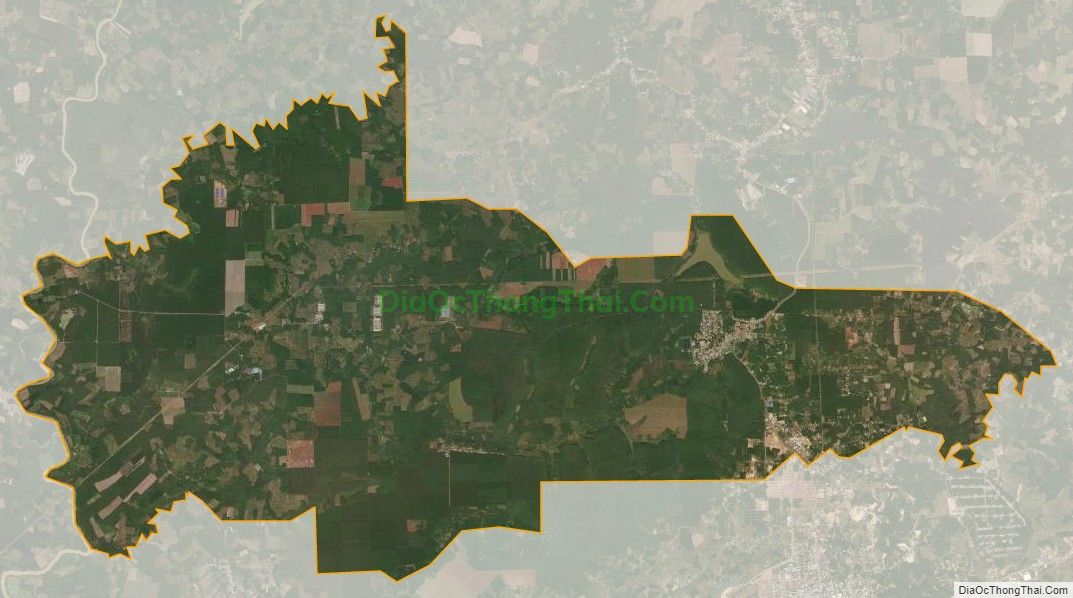 Bản đồ vệ tinh xã Thuận Phú, huyện Đồng Phú