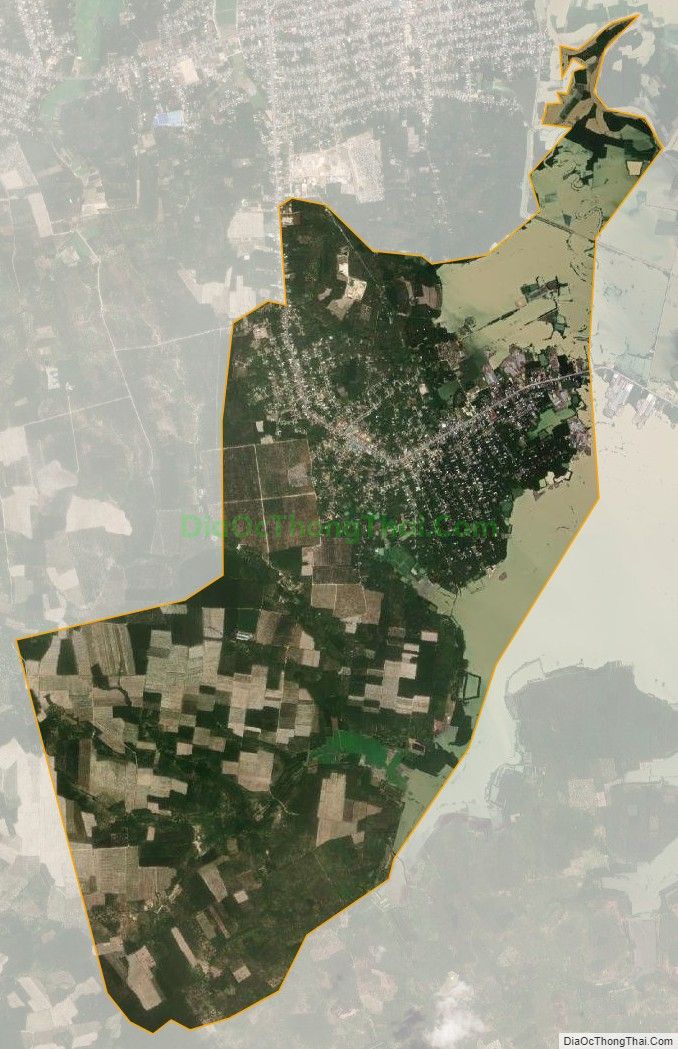 Bản đồ vệ tinh xã Vũ Hòa, huyện Đức Linh