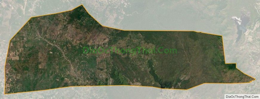 Bản đồ vệ tinh xã Suối Kiết, huyện Tánh Linh