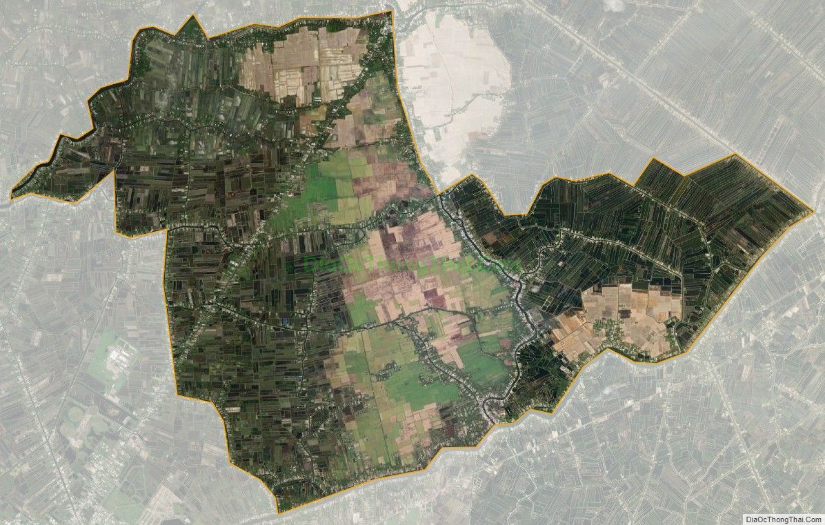 Bản đồ vệ tinh xã An Xuyên, thành phố Cà Mau