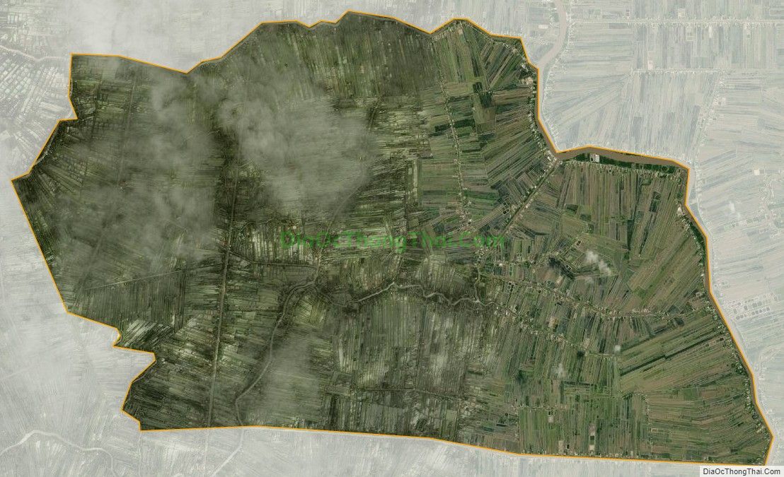 Bản đồ vệ tinh xã Ngọc Chánh, huyện Đầm Dơi