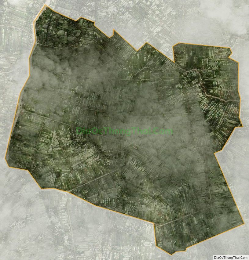 Bản đồ vệ tinh xã Quách Phẩm Bắc, huyện Đầm Dơi