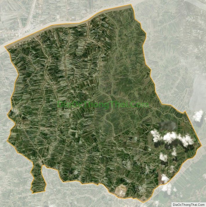 Bản đồ vệ tinh xã Tân Ân Tây, huyện Ngọc Hiển