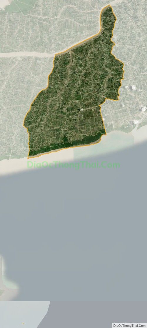 Bản đồ vệ tinh xã Viên An Đông, huyện Ngọc Hiển