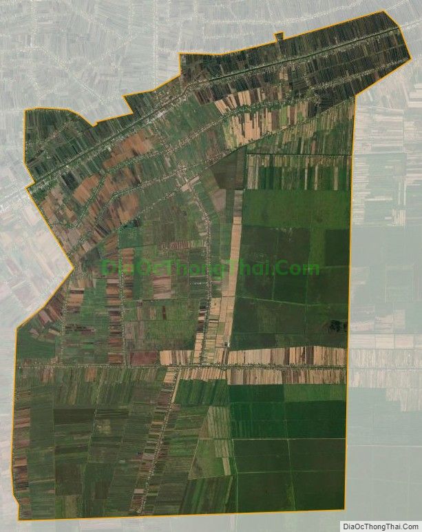 Bản đồ vệ tinh xã Khánh Lâm, huyện U Minh