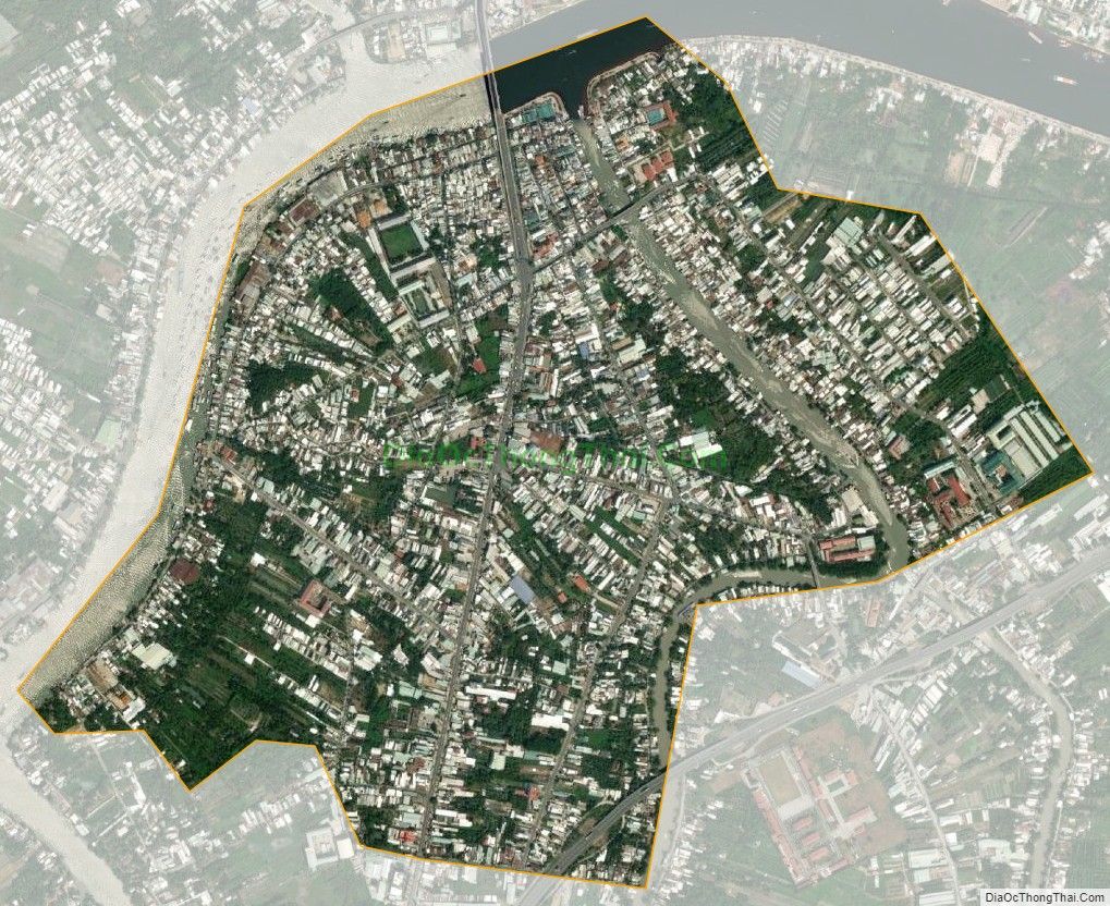 Bản đồ vệ tinh phường Lê Bình, quận Cái Răng