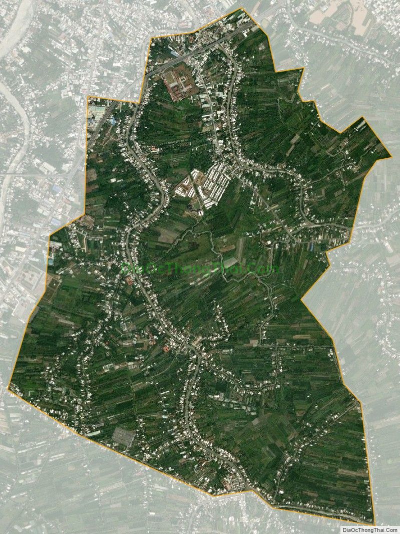 Bản đồ vệ tinh phường Thường Thạnh, quận Cái Răng