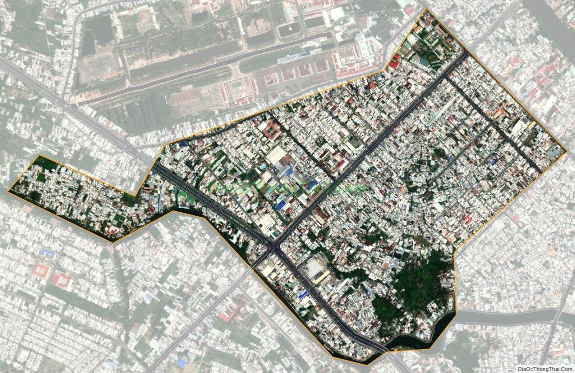 Bản đồ vệ tinh phường An Hòa, quận Ninh Kiều