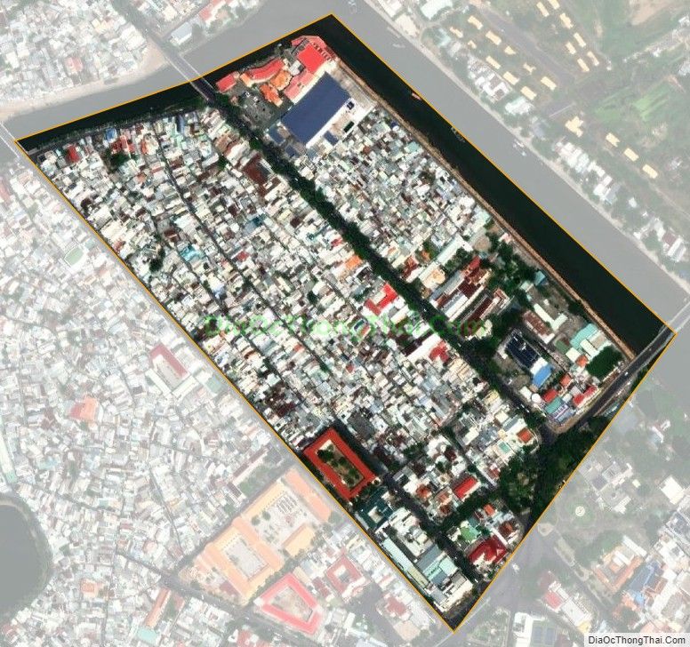 Bản đồ vệ tinh phường An Hội (cũ), quận Ninh Kiều