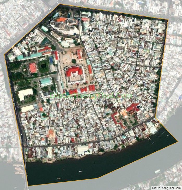 Bản đồ vệ tinh phường An Lạc (cũ), quận Ninh Kiều