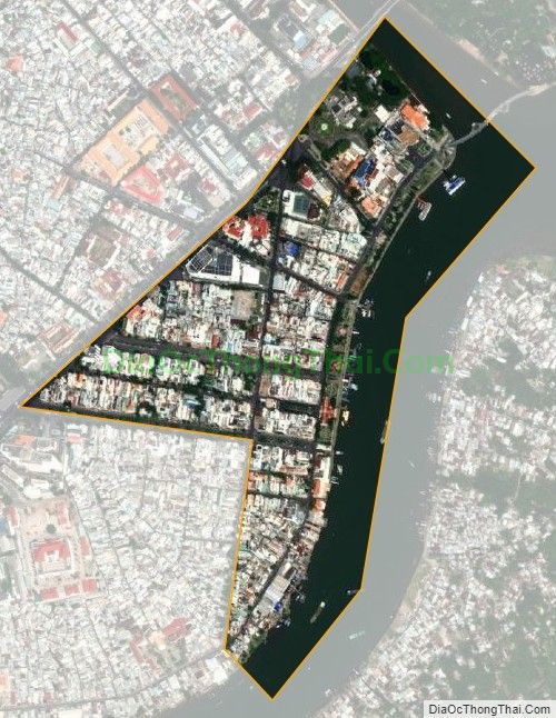 Bản đồ vệ tinh phường Tân An, quận Ninh Kiều