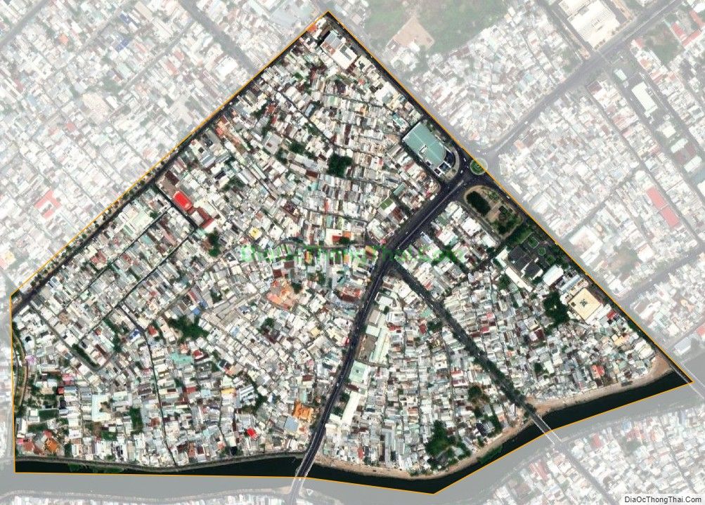 Bản đồ vệ tinh phường Thới Bình, quận Ninh Kiều