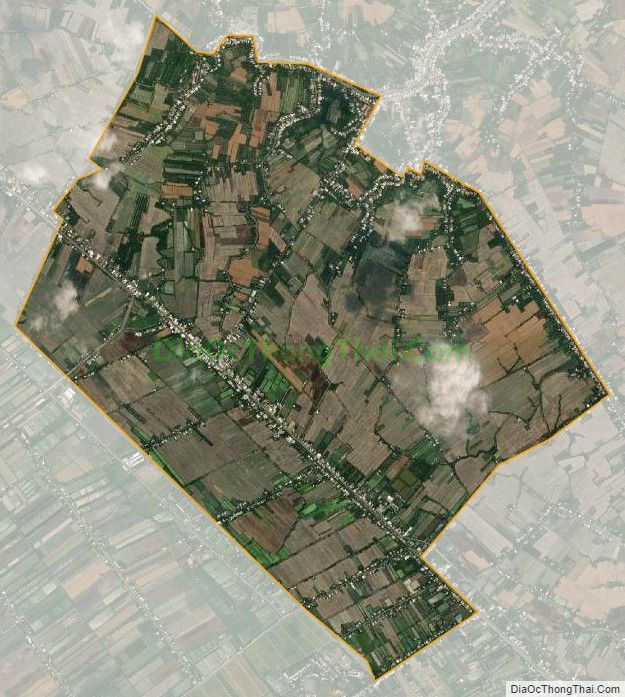 Bản đồ vệ tinh phường Long Hưng, quận Ô Môn