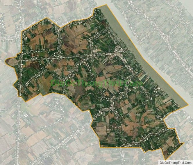 Bản đồ vệ tinh phường Thuận Hưng, quận Thốt Nốt