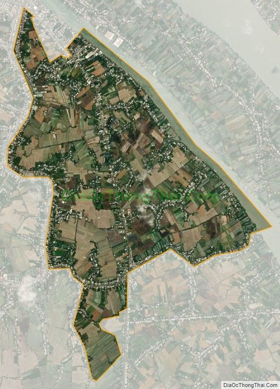 Bản đồ vệ tinh phường Trung Kiên, quận Thốt Nốt