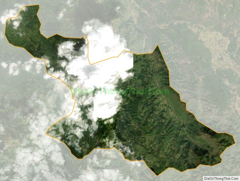 Bản đồ vệ tinh xã Phan Thanh, huyện Bảo Lạc