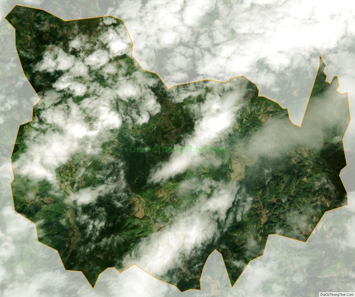 Bản đồ vệ tinh xã Sơn Lộ, huyện Bảo Lạc
