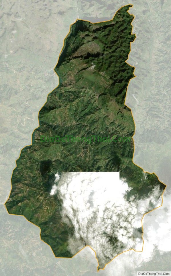Bản đồ vệ tinh xã Đức Hạnh, huyện Bảo Lâm