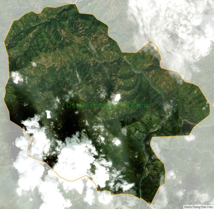 Bản đồ vệ tinh xã Lý Bôn, huyện Bảo Lâm