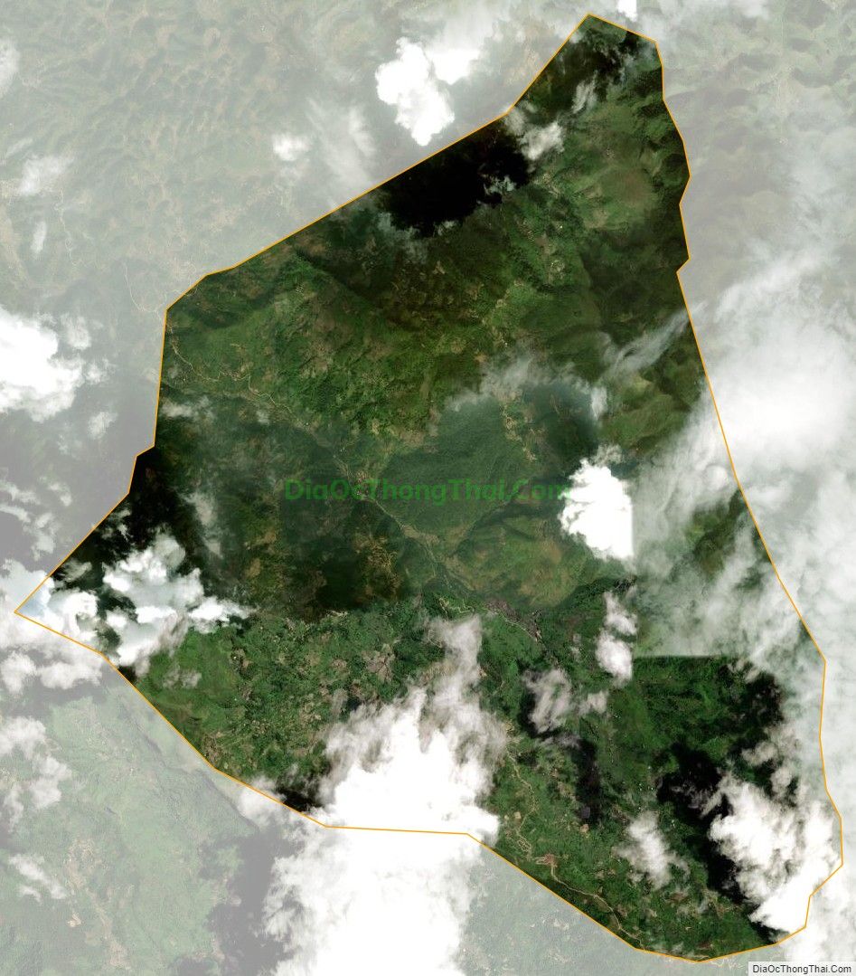 Bản đồ vệ tinh xã Mông Ân, huyện Bảo Lâm