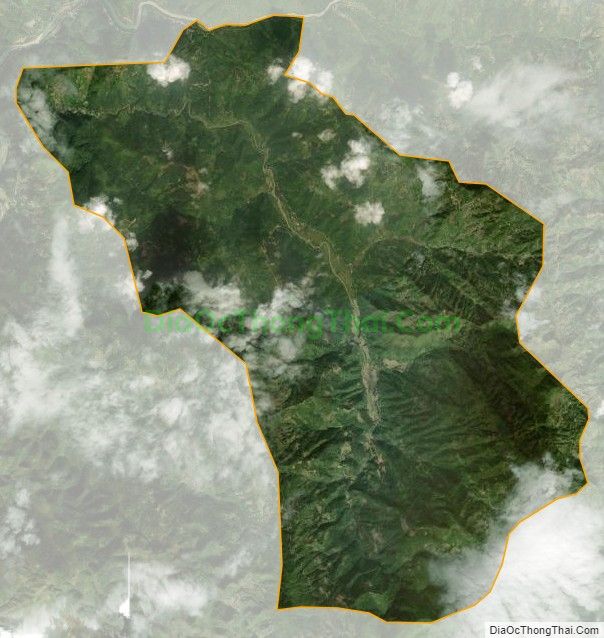 Bản đồ vệ tinh xã Vĩnh Quang, huyện Bảo Lâm